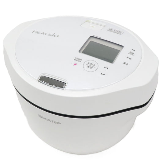 [中古(C)] シャープ ヘルシオ ホットクック KN-HW16G-W 2〜4人用 1.6L容量 kn-hw16g-w ホワイトkn-hw16g-w　[可]