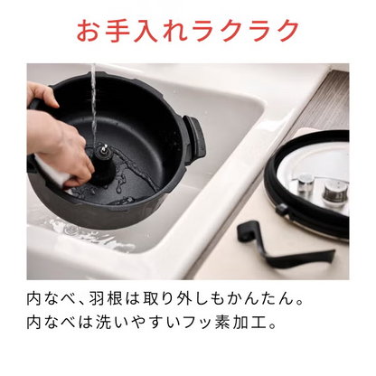 パナソニック 自動調理鍋 オートクッカー ビストロ NF-AC1000 nf-ac1000-k   【90％分返金保証付】新品
