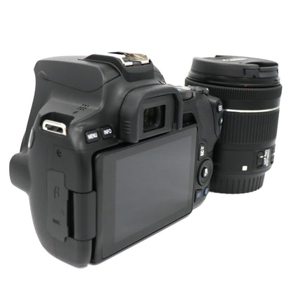 Canon EOS Kiss X10 EF-S18-55 IS STM レンズキット ブラック eos-kiss-x10   整備済みアウトレット品 [中古(A)]