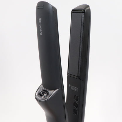 パナソニック ストレートアイロン ナノケア EH-HN50 eh-hn50-a  ネイビー 整備済みアウトレット品 [良い(B)]