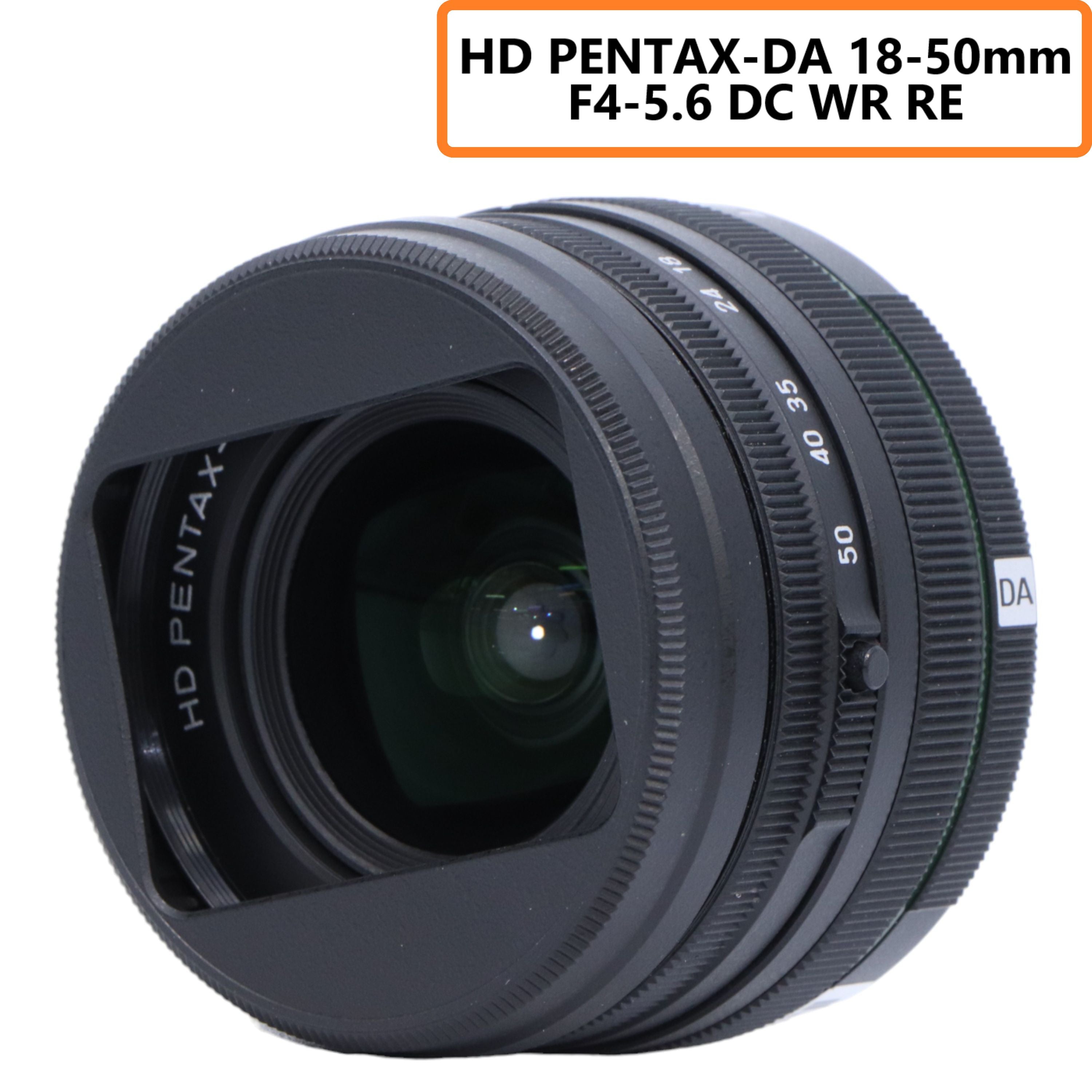 リコー HD PENTAX-DA18-50mm 4-5.6 DC WR RE 21357 PENTAX 標準ズームレンズ [中古][良い(B –  Rentio Outlet