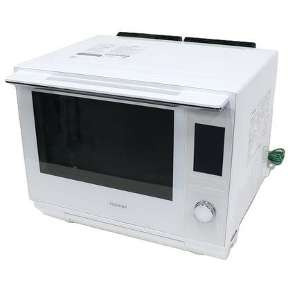 [30L]東芝 石窯ドーム ER-D3000A 過熱水蒸気 300℃ オーブンレンジ er-d3000a-gw  グランホワイト 整備済みアウトレット品 [良い(B)]