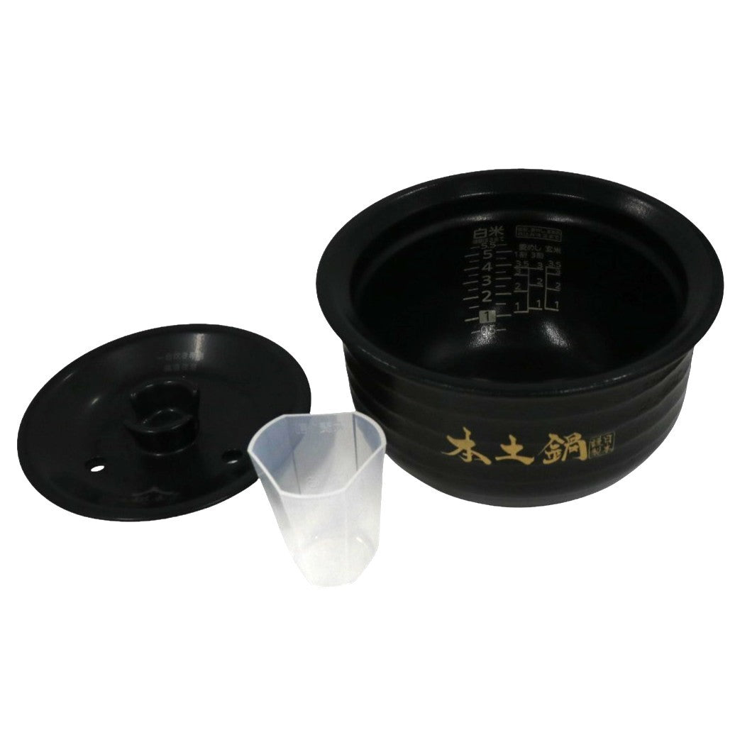 [中古(B)] [5.5合]タイガー魔法瓶 土鍋ご泡火炊き JRX-G100 土鍋圧力IH式 炊飯器　jrx-g100kg エボニーブラック [良い]