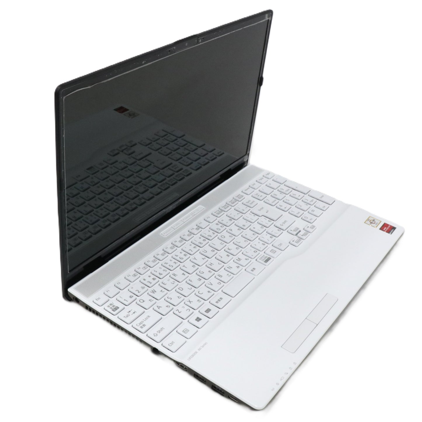 [中古(B)]  【Office非搭載】富士通 ノートPC LIFEBOOK 15.6 型 AH42/E1 256GB（Windows 10 Home 64bit）　fmva42e1w1  [良い]