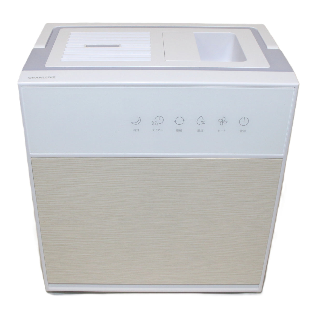 THREEUP（スリーアップ）GRANLUXE ハイブリッド加湿器 （木造8.5畳/プレハブ14畳） HB-T2268 hb-t2268-wh  ホワイト 整備済みアウトレット品 [良い(B)]