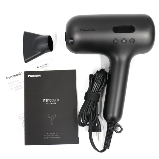 [中古(C)] パナソニック ヘアードライヤー ナノケア アルティメイト EH-NC50　eh-nc50-k クラフトブラック[可]