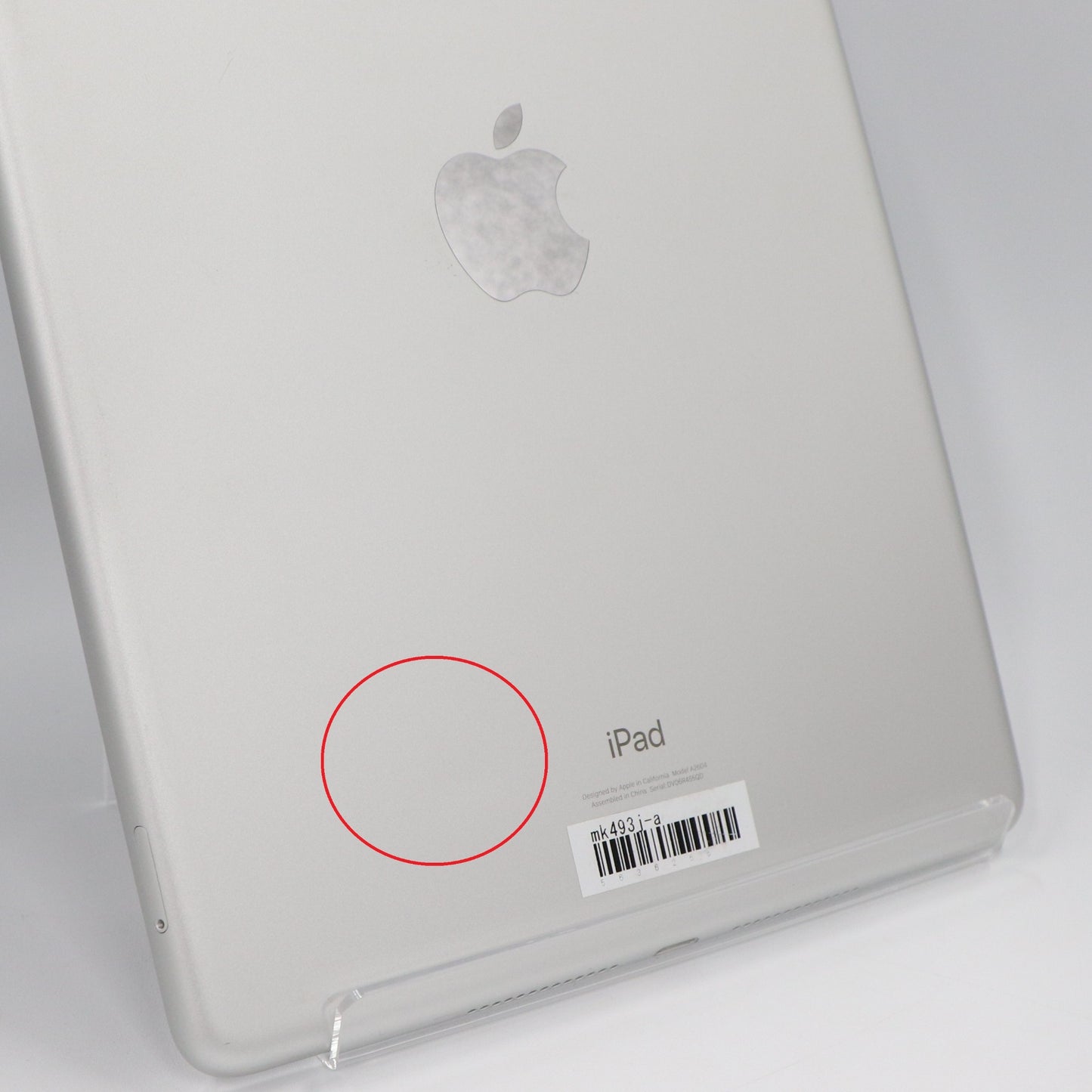 Apple iPad 10.2インチ 第9世代 2021年モデル 64GB Wi-Fi + Cellular  シルバー  mk493j-a ジャンク品  [難あり(D)]