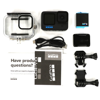GoPro HERO10 Black(防水ハウジング付き) hero10-black   整備済みアウトレット品 [中古(C)]