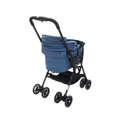[中古(C)] コンビ ペット用カート ミリミリEG ロング デニムブルー　4972990175852  [可]