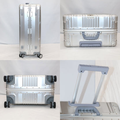 [5-8泊向けサイズ]LEGEND WALKER 1510 88L アルミ製ハードスーツケース　1510-70-sl  シルバー 整備済みアウトレット品 [中古(C)]
