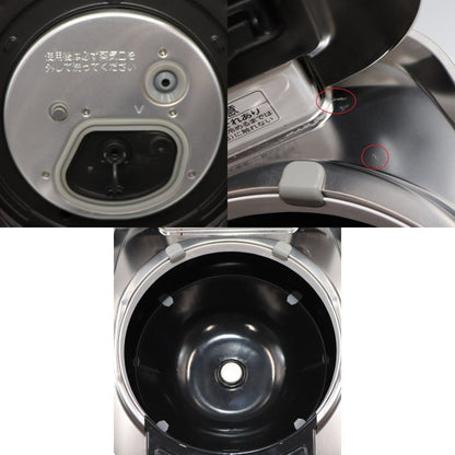 [中古(B)] [5.5合炊き] 東芝 炎匠炊き RC-10ZWV 真空圧力IH 炊飯器 ホワイト [良い]