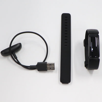 [中古(B)] Fitbit Inspire2 フィットネストラッカー Black ブラック L/Sサイズ  [良い]