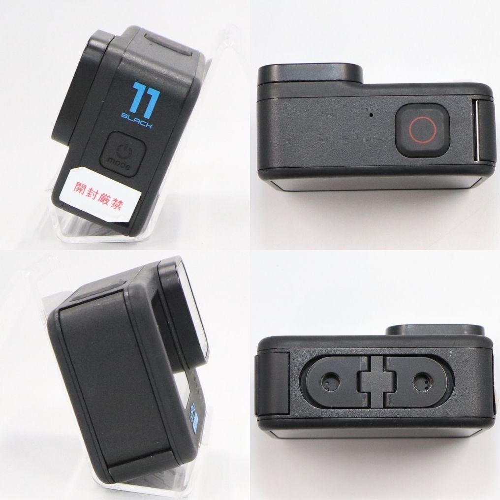 GoPro HERO11 Black hero11-black アクションカメラ アクセサリーセット hero11-black   整備済みアウトレット品 [中古(C)]
