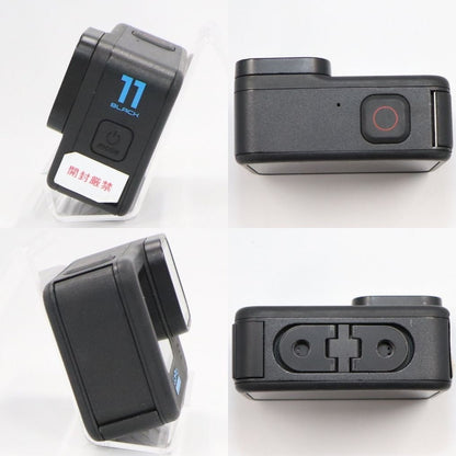 GoPro HERO11 Black hero11-black アクションカメラ アクセサリーセット hero11-black   整備済みアウトレット品 [中古(C)]