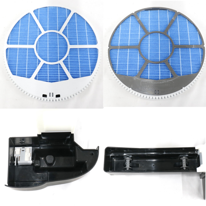 [中古(B)] シャープ 加湿空気清浄機 プラズマクラスター25000 KI-RS50(空気清浄〜23畳 / 加湿〜最大17畳)　ki-rs50-h グレー [良い]