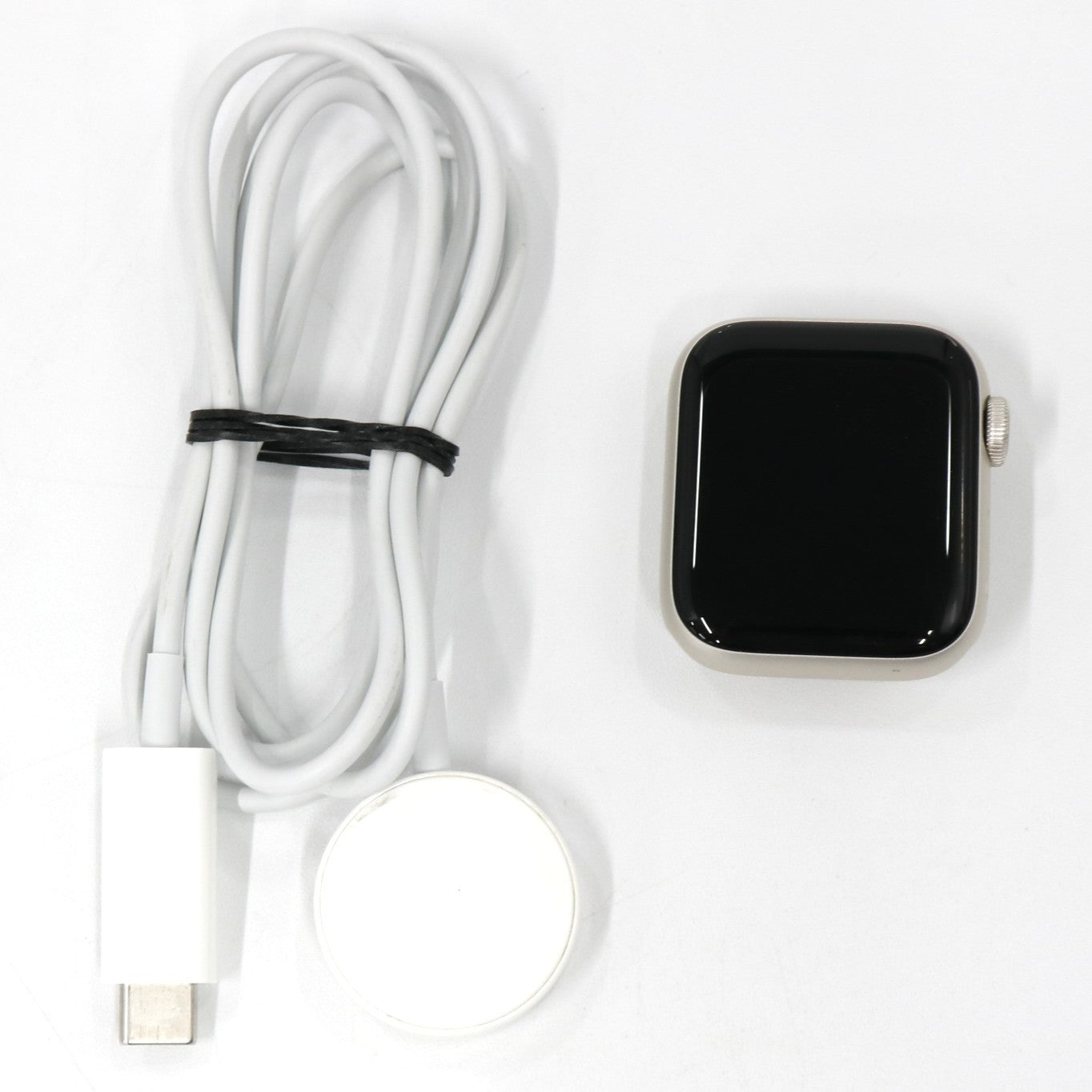 Apple Watch SE(第2世代) GPS 40mm（セルラーモデル）a2722-sr  スターライト 整備済みアウトレット品 [良い(B)]