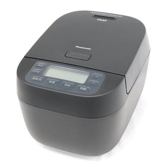 [5.5合]パナソニック 可変圧力IHジャー炊飯器 SR-N310D　sr-n310d-k  ブラック 整備済みアウトレット品 [良い(B)]