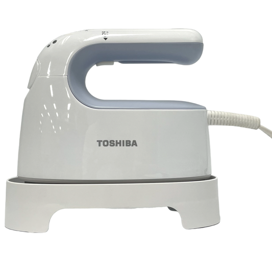 [中古(C)] 東芝 La・Coo-S ラクー TAS-V6(H) コード付き衣類スチーマー パープルアッシュ 　[可]