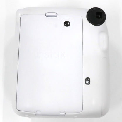 [ジャンク] 富士フイルム instax mini 12 インスタントカメラ チェキ instax-mini12-wh クレイホワイト[難あり(D)]