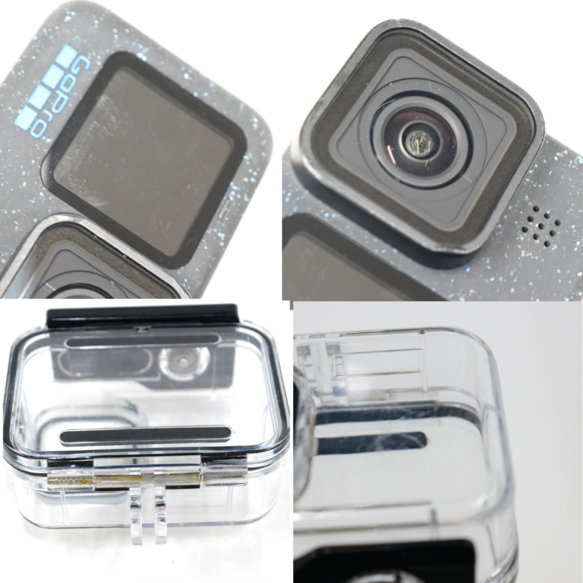 GoPro HERO12 Black(防水ハウジング付き)　hero12-black   ジャンク品 [難あり(D)]