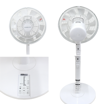 ツインバード 扇風機 DCモーター搭載扇 コアンダエア EF-E949W ef-e949w   整備済みアウトレット品 [良い(B)]