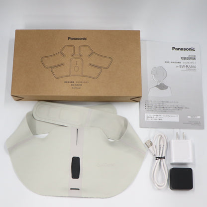 [中古(C)] パナソニック 高周波治療器 コリコランワイド EW-RA550(肩用セット)　ew-ra550-h グレージュ [可]