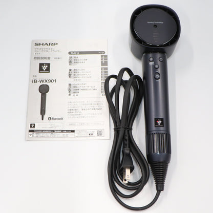 [中古(C)] シャープ プラズマクラスタードレープフロードライヤー IB-WX901 ブラックib-wx901-b　[可]
