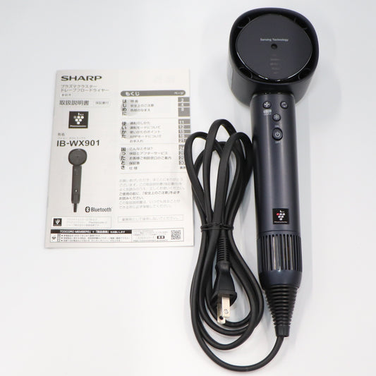 [中古(C)] シャープ プラズマクラスタードレープフロードライヤー IB-WX901 ブラックib-wx901-b　[可]