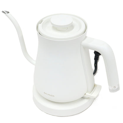 バルミューダ(BALMUDA) The Pot KPT01JP 電気ケトル 0.6L kpt01jp-wh  ホワイト 整備済みアウトレット品 [中古(C)]