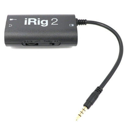 [中古(A)] IK Multimedia iRig2 モバイル・オーディオ・インターフェース irig-2 [非常に良い]