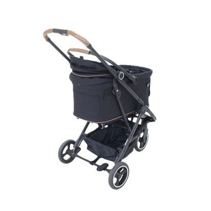 コンビ ペット用カート ルルテイル キャリー　4972990195164  マウナロアブラック 整備済みアウトレット品 [中古(C)]