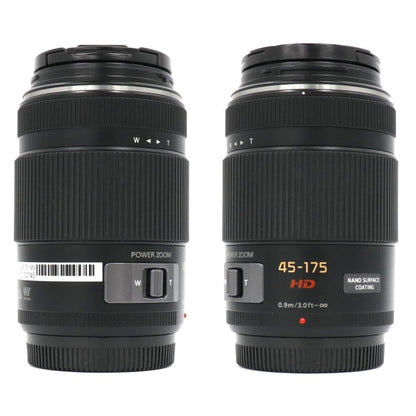パナソニック LUMIX G X VARIO PZ 45-175mm F4.0-5.6 ASPH. POWER O.I.S. 望遠ズームレンズ lumix-g45175-f456   整備済みアウトレット品 [中古(A)]
