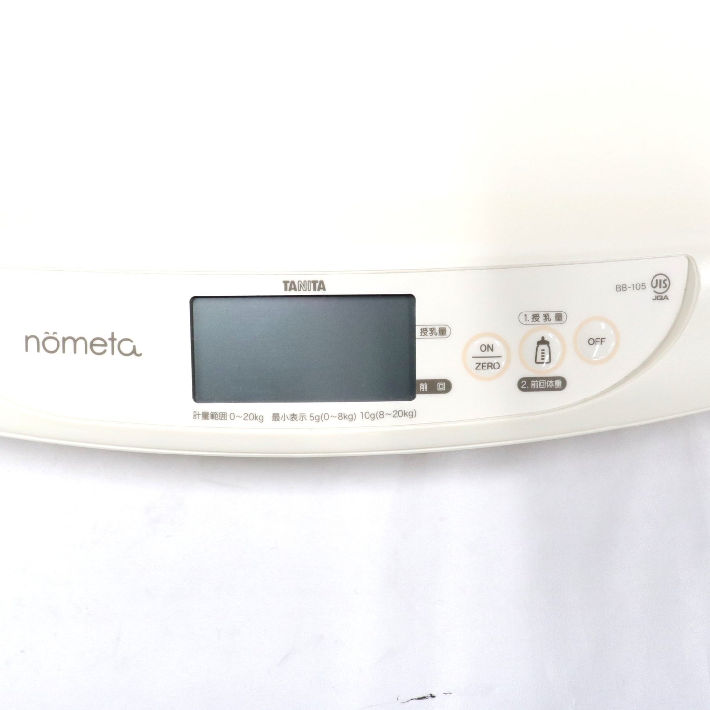 [中古(C)] タニタ nometa BB-105 授乳量機能付ベビースケール　bb-105 ホワイトbb-105　[可]