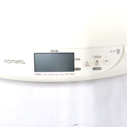[中古(C)] タニタ nometa BB-105 授乳量機能付ベビースケール　bb-105 ホワイトbb-105　[可]