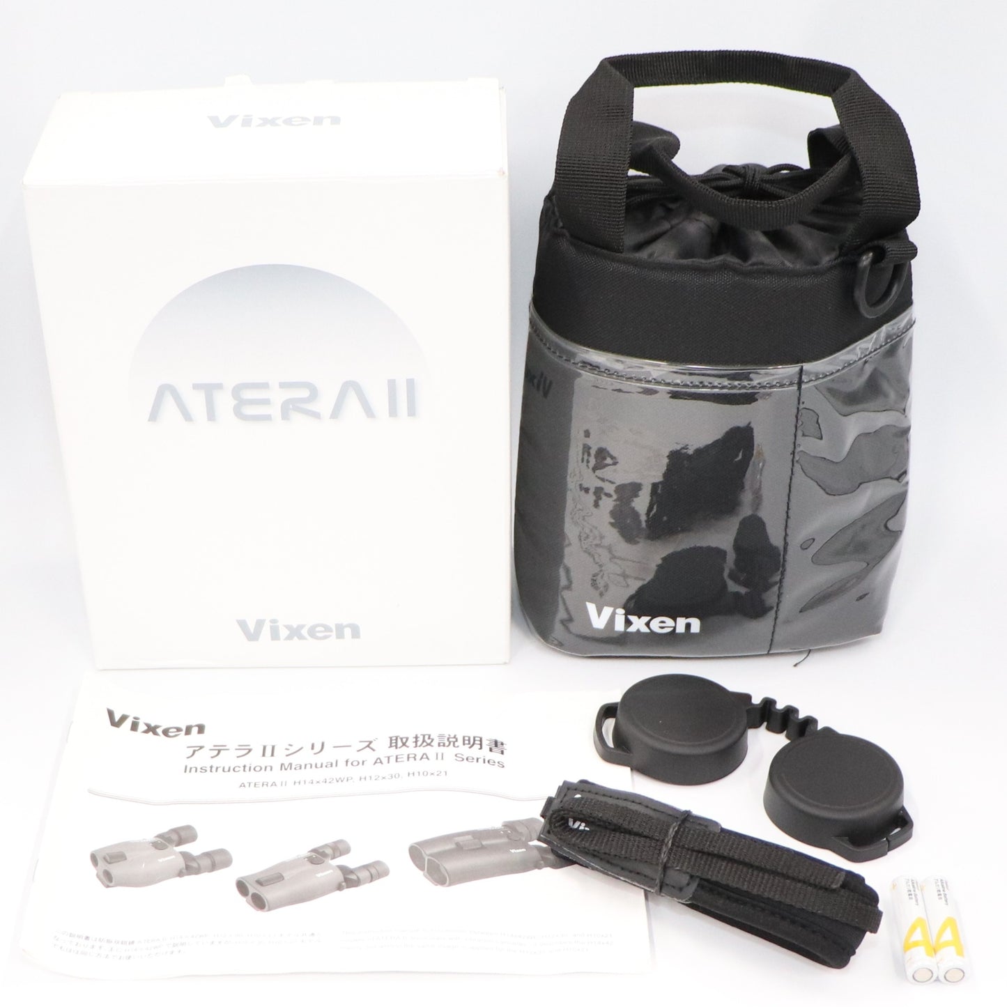 [中古(C)] [倍率14倍]ビクセン ATERA Ⅱ H14×42WP コンサート・ライブ向け 防振双眼鏡 ブラック vixen-atera2-h1442　[可]