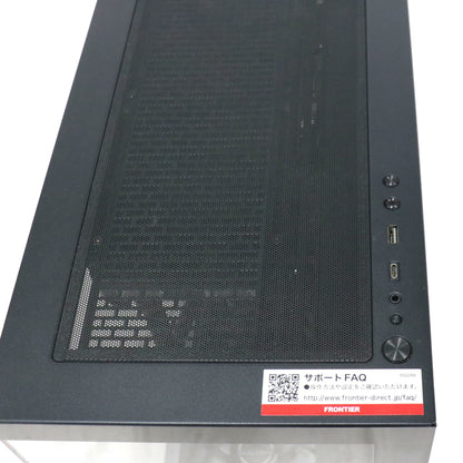 フロンティア(FRONTIER) ゲーミングデスクトップパソコン (インテル® Core™ i7-14700F /GeForce RTX™ 4070 SUPER /32GB /M.2 SSD1TB)FRGPLB760B/SG2 frgplb760b-sg2   整備済みアウトレット品 [中古(C)]
