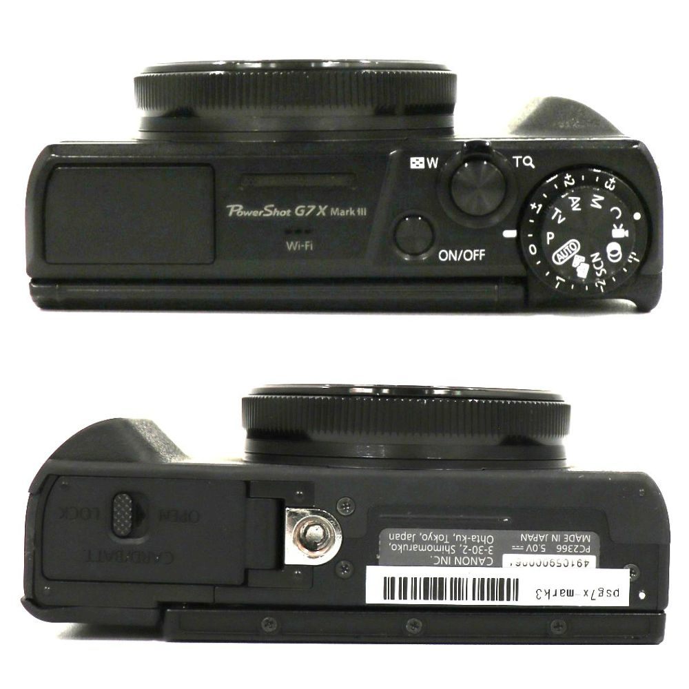 Canon PowerShot G7 X Mark III コンパクトデジタルカメラ　psg7x-mark3   整備済みアウトレット品 [中古(C)]