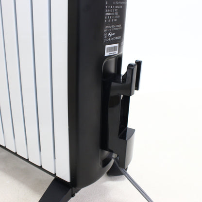 [中古(C)] [2020年発売モデル] デロンギ マルチダイナミックヒーター MDHU12-BK 1200W ピュアホワイト＋マットブラック (暖房目安 8～10畳) mdhu12-bk mdhu12-bk　[可]