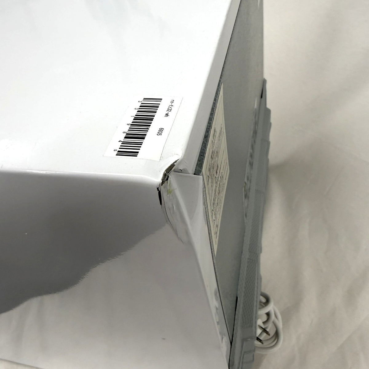 [32L]レンティオ 小型冷凍庫 1ドア セカンド冷凍庫 RN-FZ32 rn-fz32-wh  ホワイト 整備済みアウトレット品 [中古(C)]