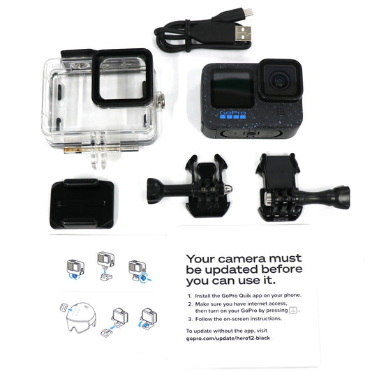 [中古(C)] GoPro HERO12 Black(防水ハウジング付き) hero12-black[可]