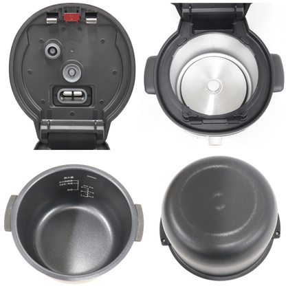 [中古(B)] タイガー TIGER COOKPOT(クックポット) COK-B220 電気圧力鍋　cok-b220-b マットブラック [良い]