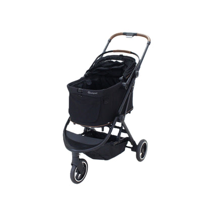 コンビ ペット用カート ルルテイル キャリー　4972990195164  マウナロアブラック 整備済みアウトレット品 [中古(C)]