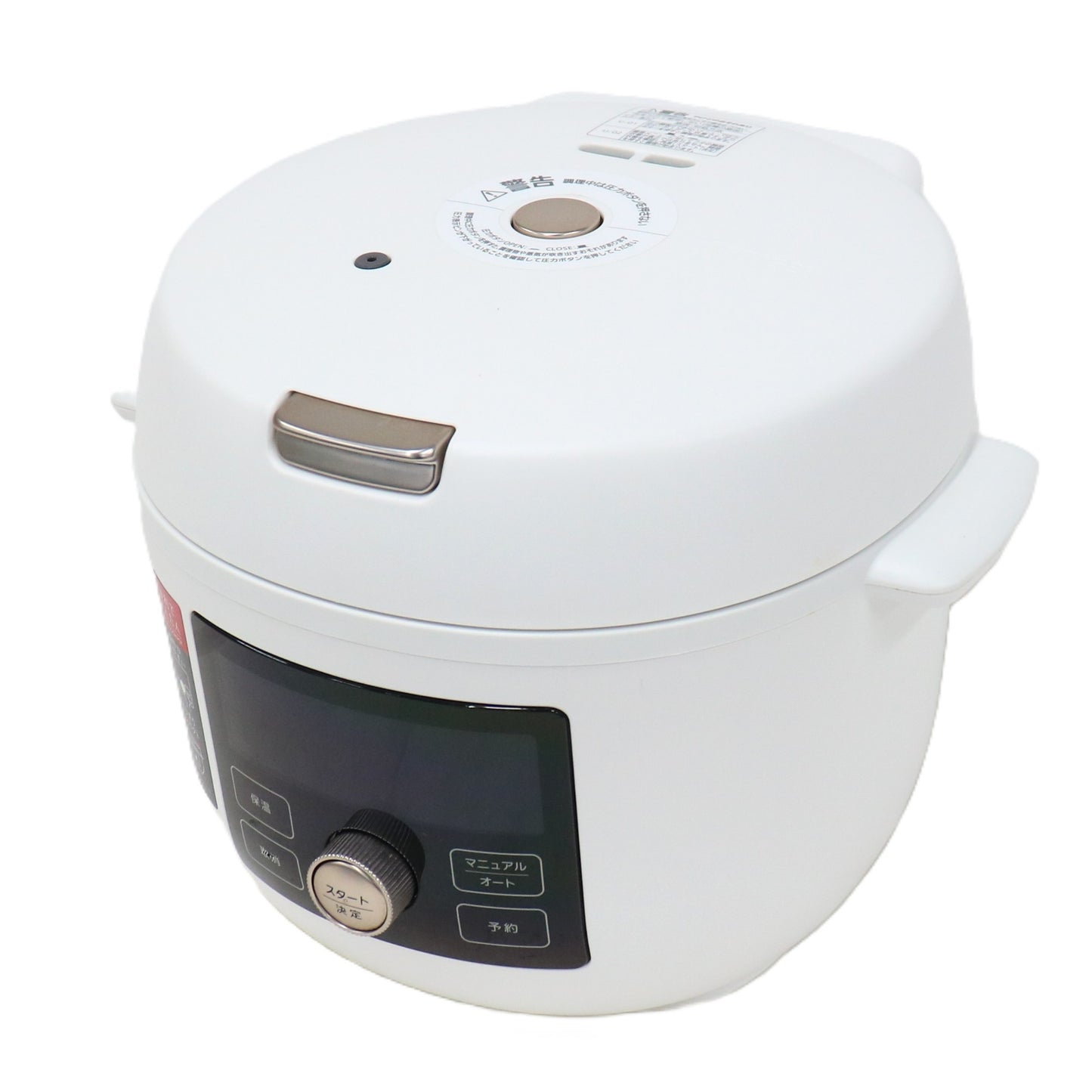 タイガー TIGER COOKPOT(クックポット) COK-B220 電気圧力鍋 cok-b220-w  マットホワイト 整備済みアウトレット品 [中古(C)]