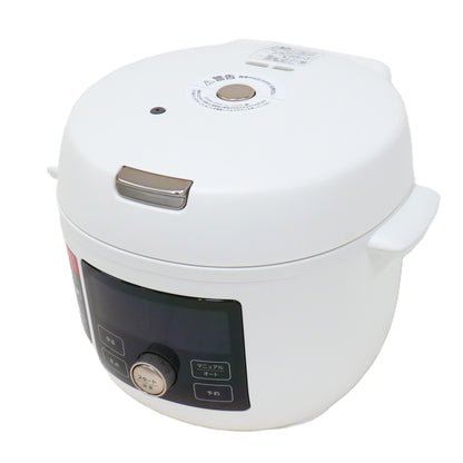 タイガー TIGER COOKPOT(クックポット) COK-B220 電気圧力鍋 cok-b220-w  マットホワイト 整備済みアウトレット品 [中古(C)]
