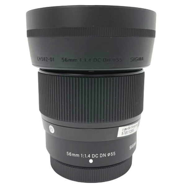 [中古(B)] シグマ 56mm F1.4 DC DN 単焦点レンズ (FUJIFILM Xマウント) 351755 [良い]