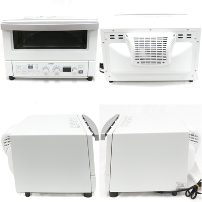 [中古(C)] [4枚焼き]タイガー コンベクションオーブン＆トースター〈やきたて〉 KAV-A130 kav-a130-w マットホワイトkav-a130-w　[可]
