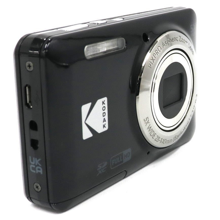 コダック PIXPRO FRIENDLY ZOOM FZ55 コンパクトデジタルカメラ pixpro-fz55-bk  ブラック 整備済みアウトレット品 [中古(C)]