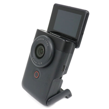 Canon PowerShot V10 コンパクトデジタルカメラ psv10-bk  ブラック 整備済みアウトレット品 [中古(A)]