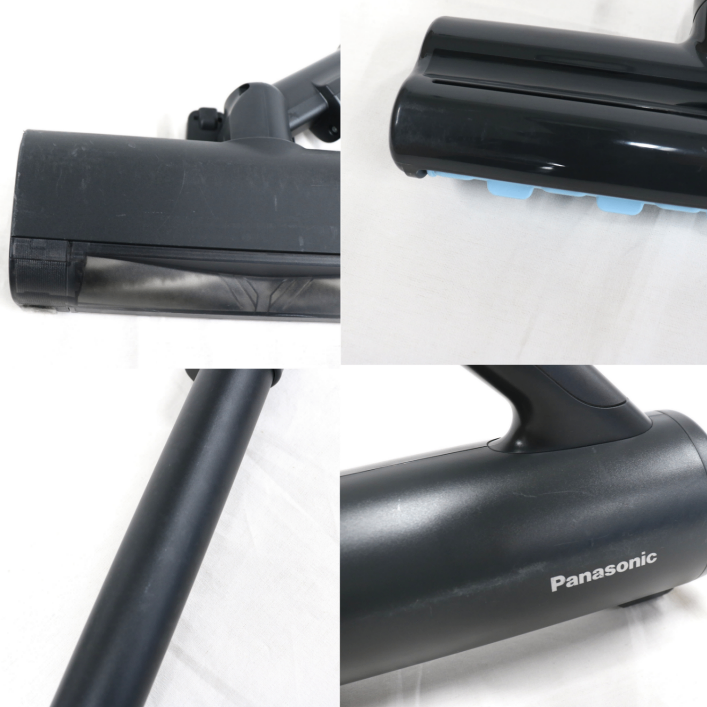パナソニック スティック掃除機 パワーコードレス MC-SB85K mc-sb85k-h  グレー 整備済みアウトレット品 [良い(B)]