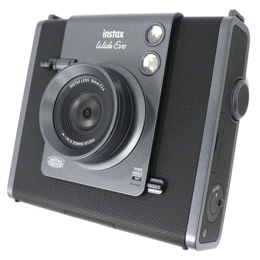 [中古(C)] 富士フイルム instax WIDE Evo ハイブリッドインスタントカメラ チェキ instax-wide-evo  [可]
